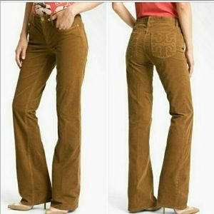 Tory Burch classic Boot corduroy pants